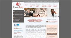 Desktop Screenshot of execuread.com